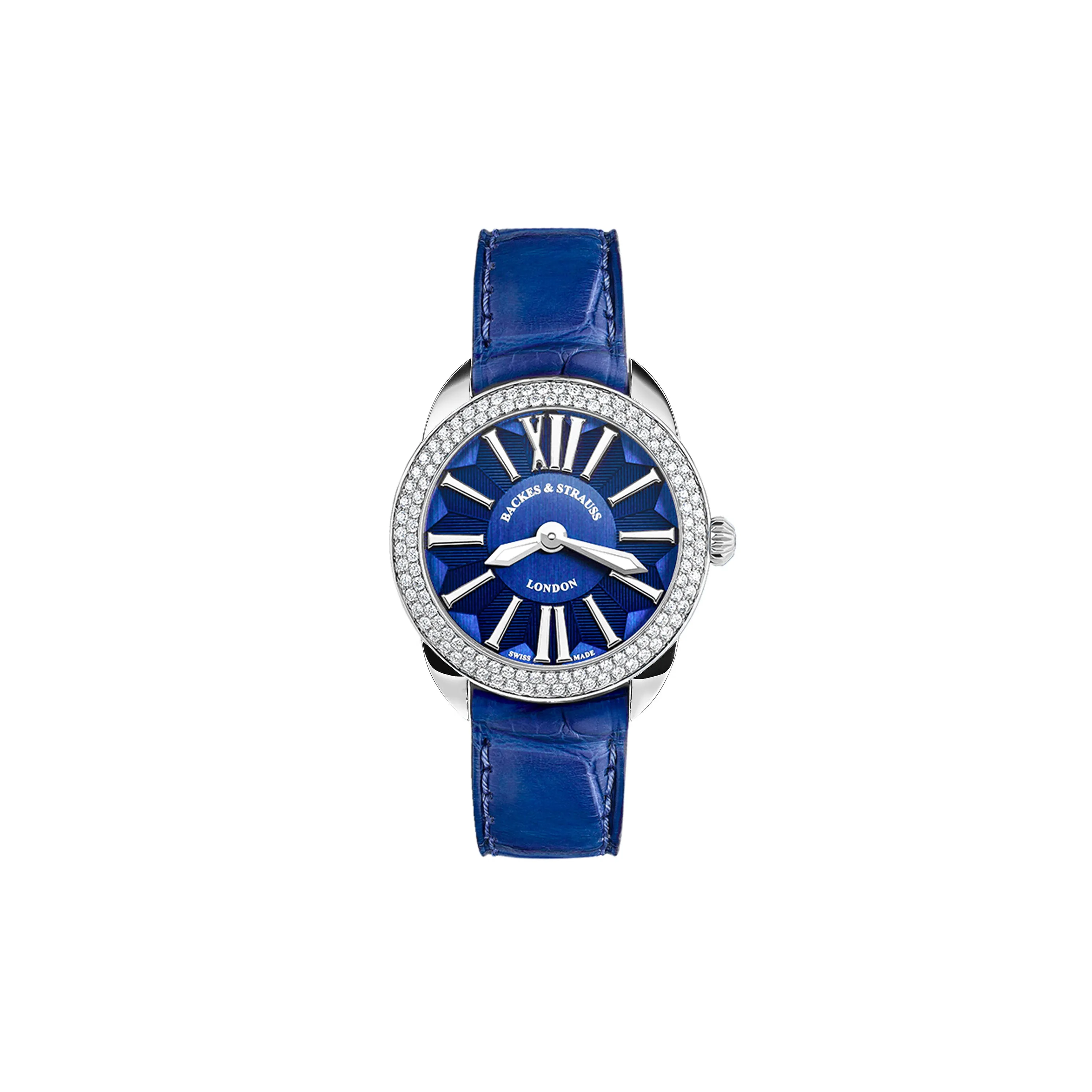 Piccadilly Renaissance Mayfair 33 Luxury Steel Diamond Watch