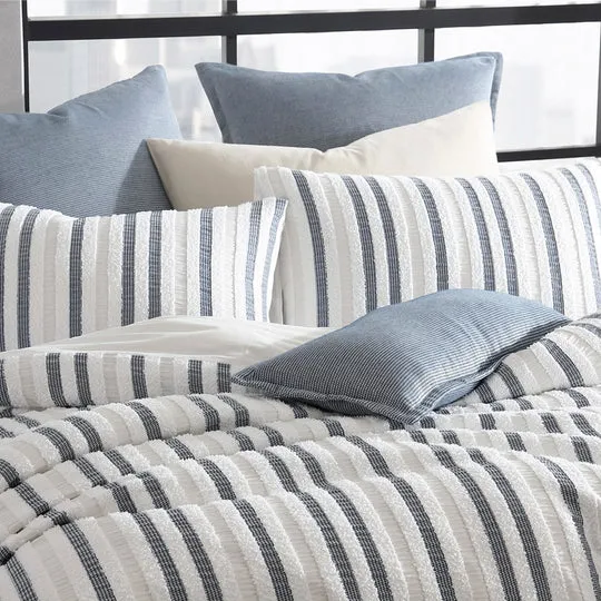 Platinum Collection BOSTON WHITE QUILT COVER SET