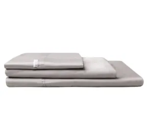 Platinum Collection EGYPTIAN COTTON 400TC SHEET SET - PEWTER