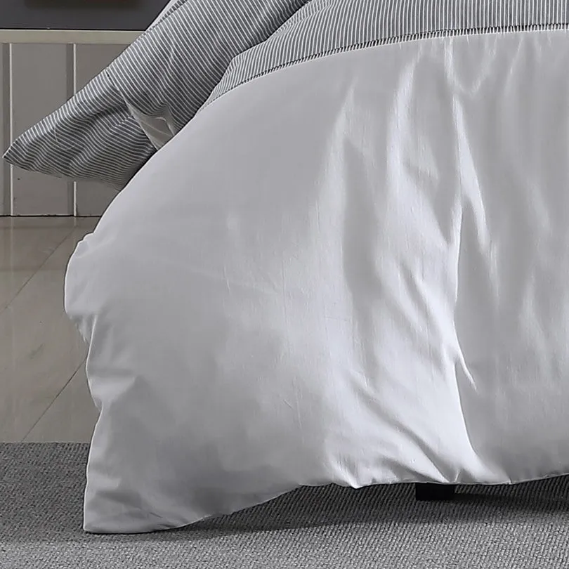 Platinum Collection RADLEY CHARCOAL QUILT COVER SET