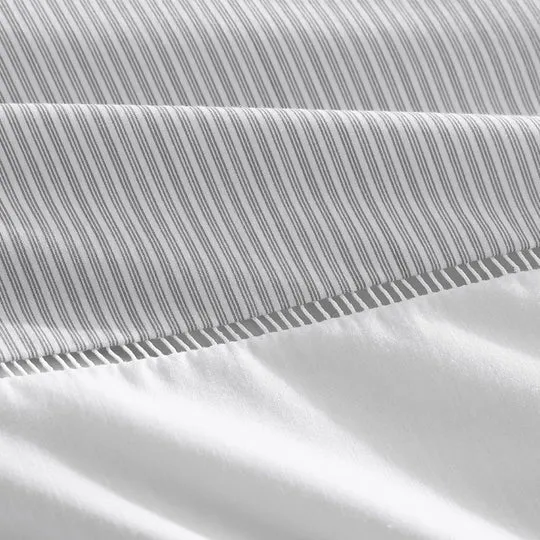 Platinum Collection RADLEY CHARCOAL QUILT COVER SET