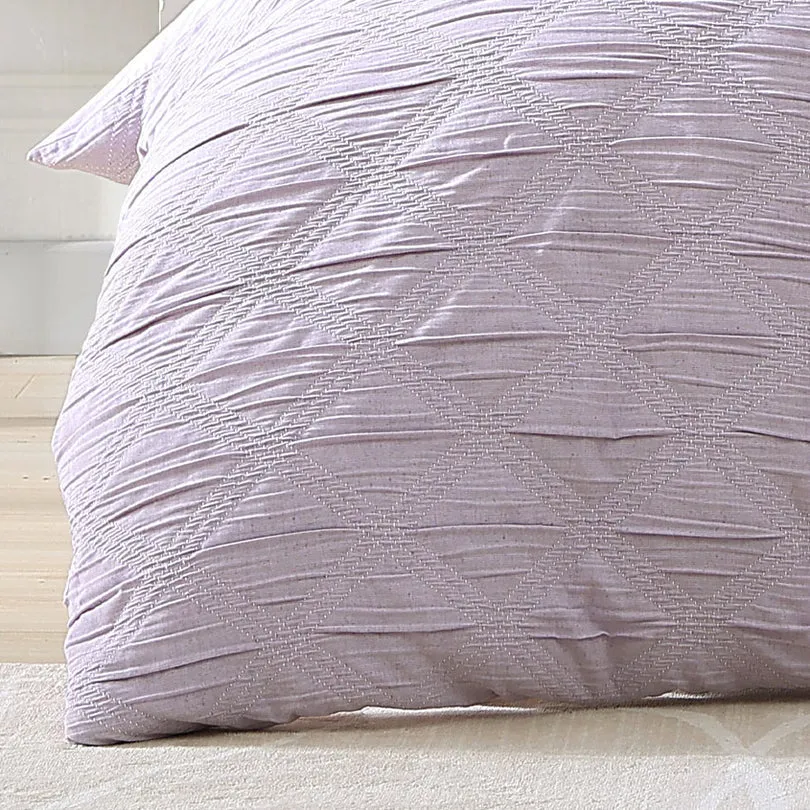 Platinum Collection REINE LILAC QUILT COVER SET