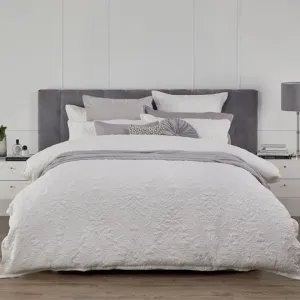 Platinum Collection ROSENTHAL WHITE QUILT COVER SET