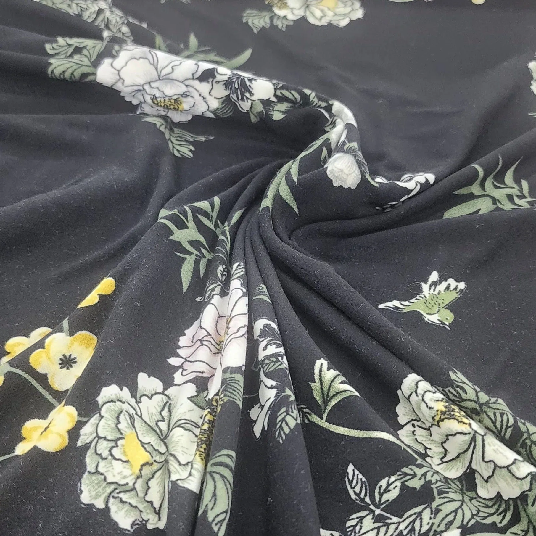 Printed Floral Dty Fabric 160cm