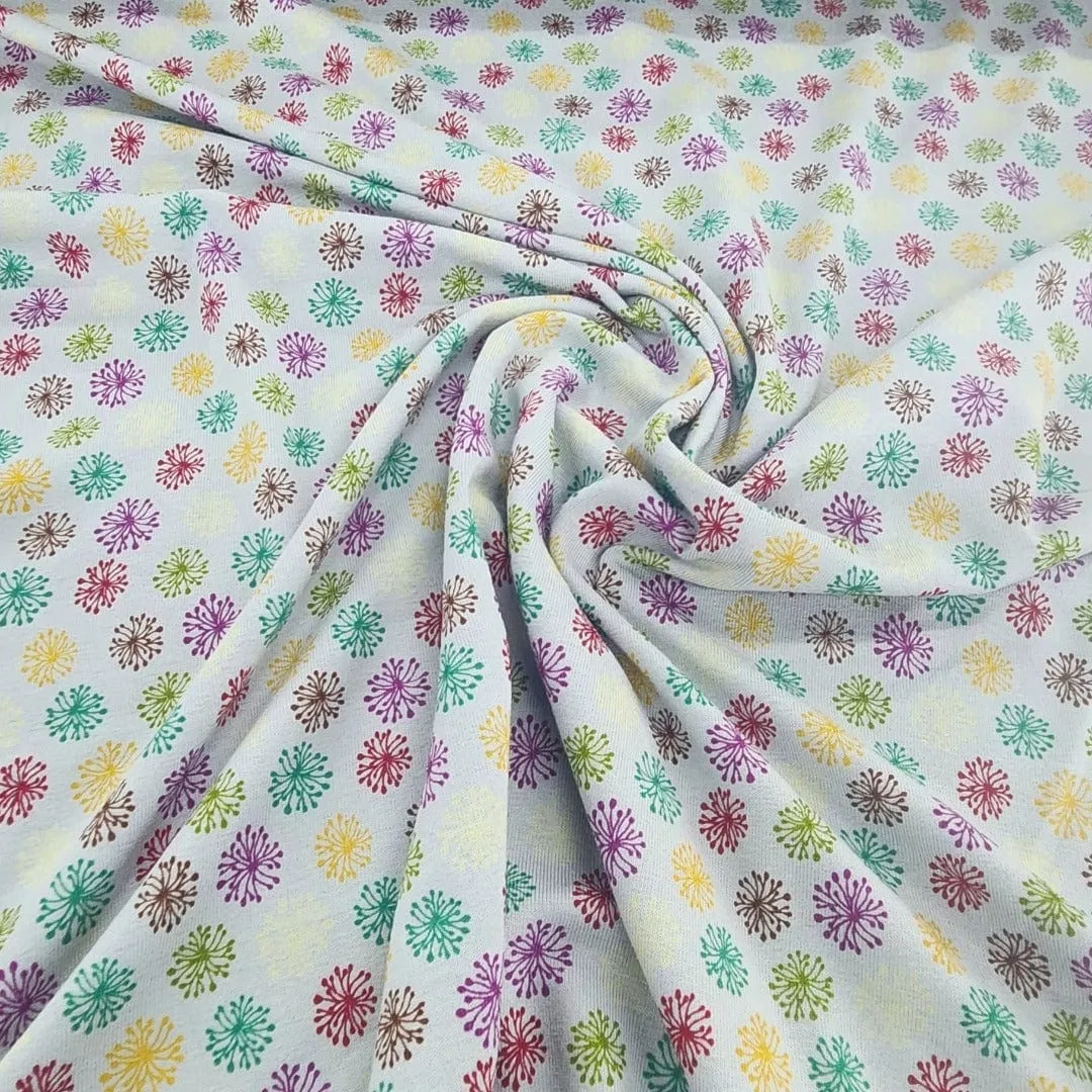 Printed Viscose Lycra Fabric 150cm