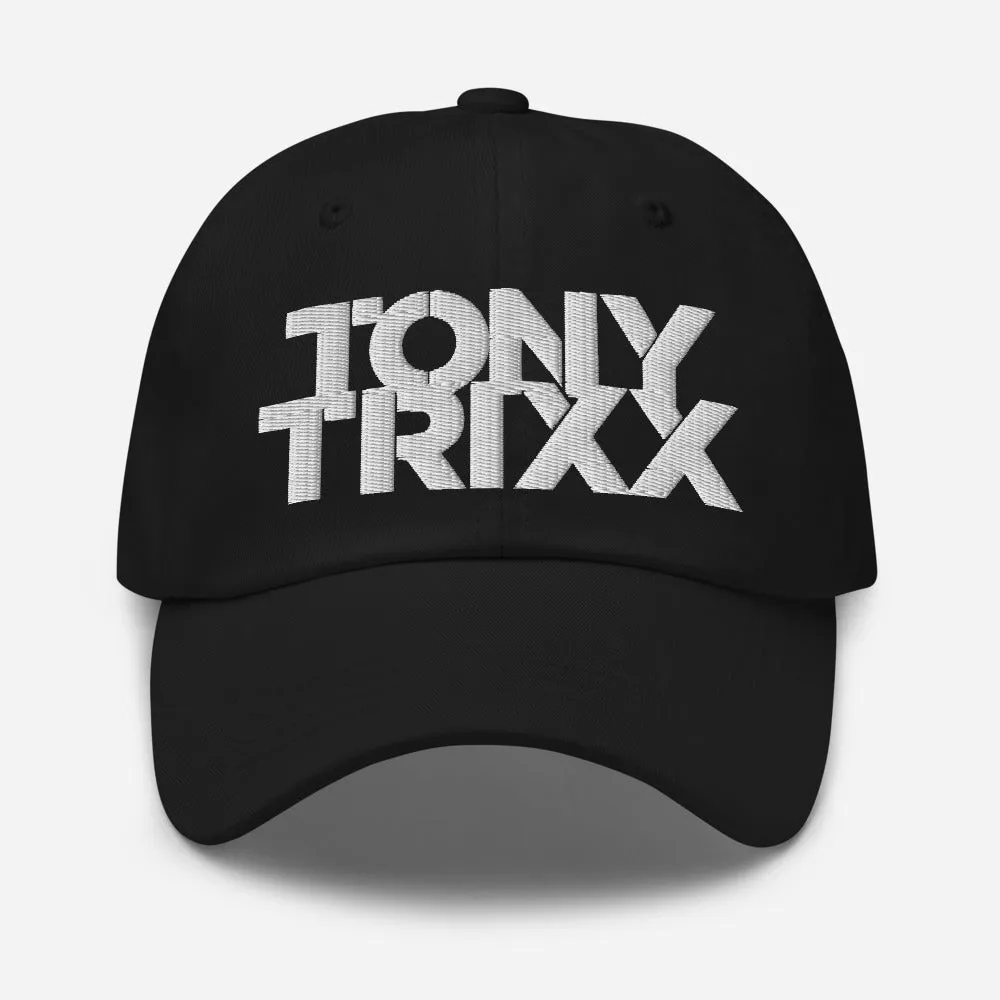 Puffy Embroidery Tony Trixx STFU Dad hat - Black