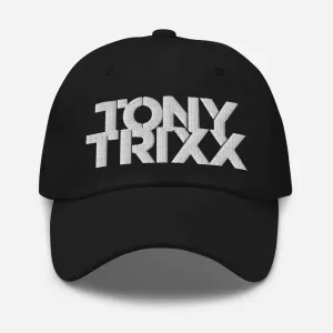 Puffy Embroidery Tony Trixx STFU Dad hat - Black