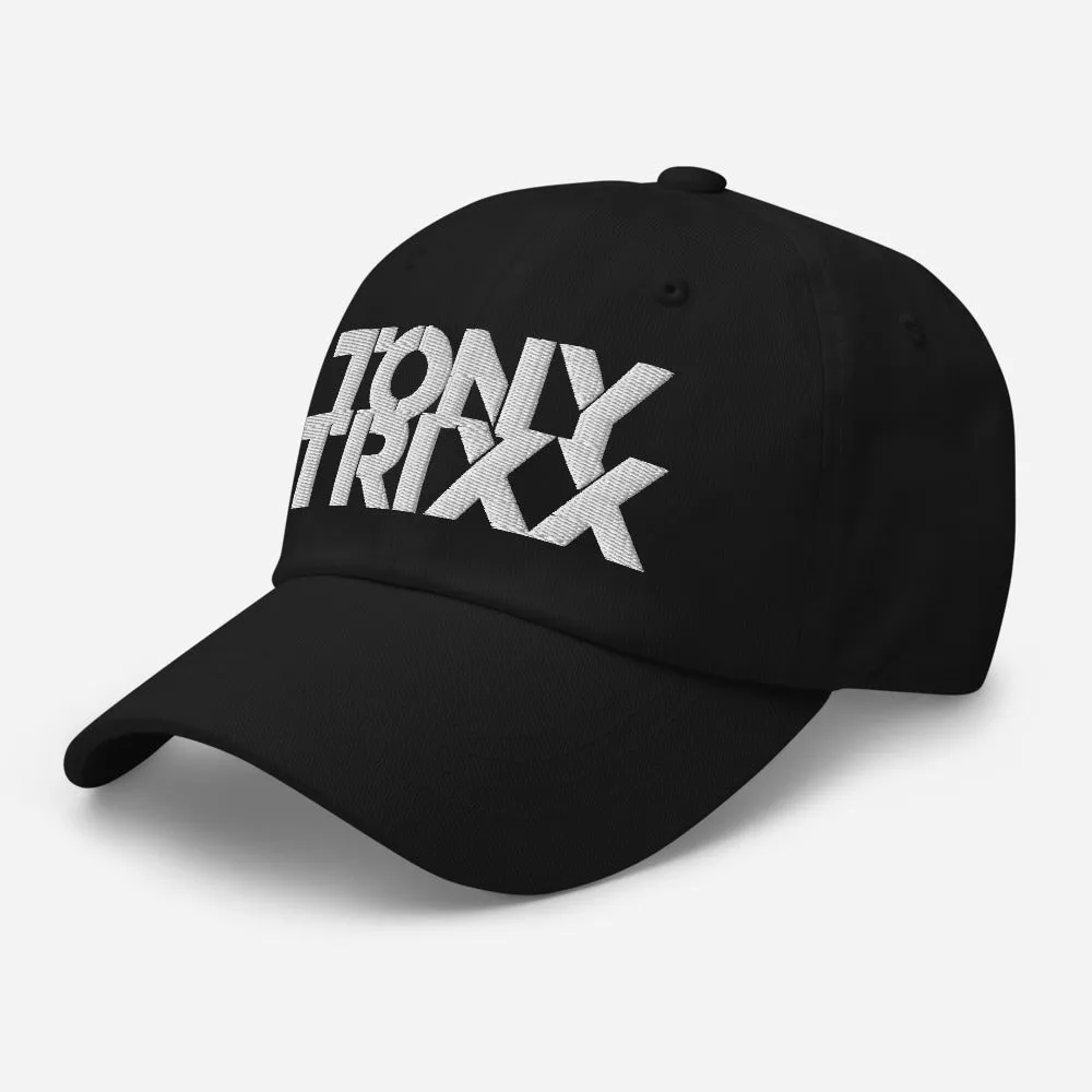 Puffy Embroidery Tony Trixx STFU Dad hat - Black