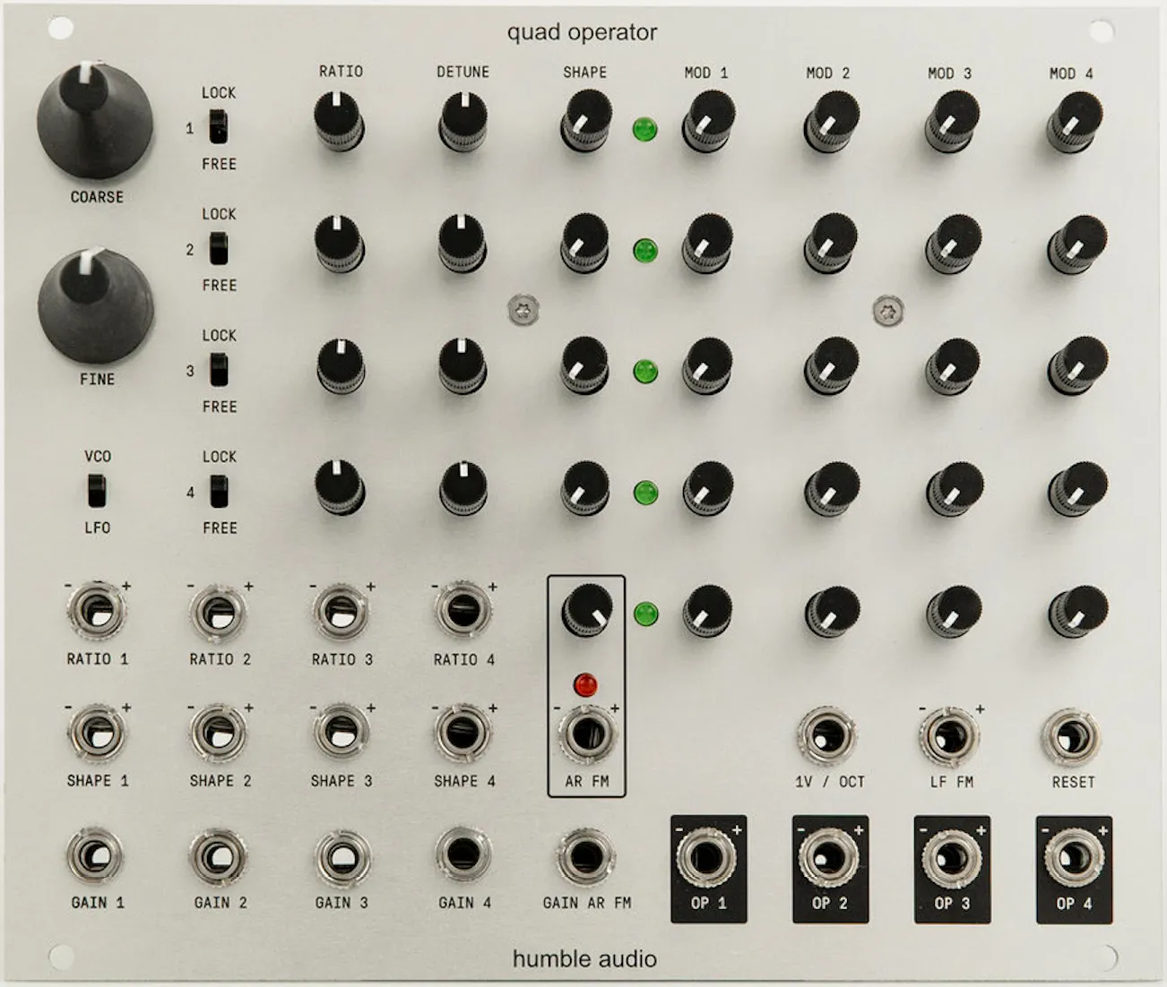 Quad Operator - DX Style FM Synth