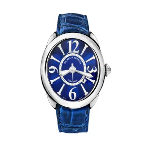 Regent Steel 4452 Luxury Diamond Watch for Men - 44 x 52 mm Stainless Steel - Backes & Strauss