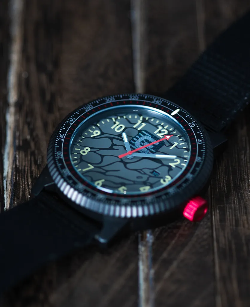 ROCKWELL VANGUARD WATCH CAMO / BLACK