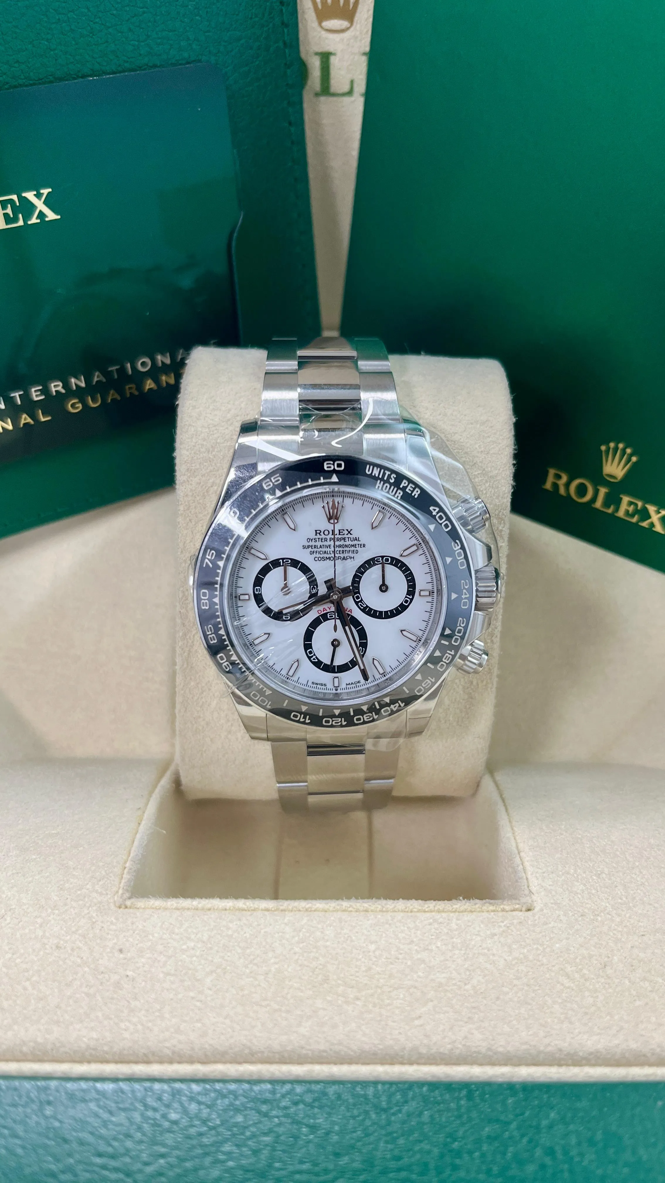 Rolex Cosmograph Daytona 116500LN White Dial (2021)