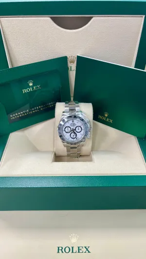 Rolex Cosmograph Daytona 116500LN White Dial (2021)