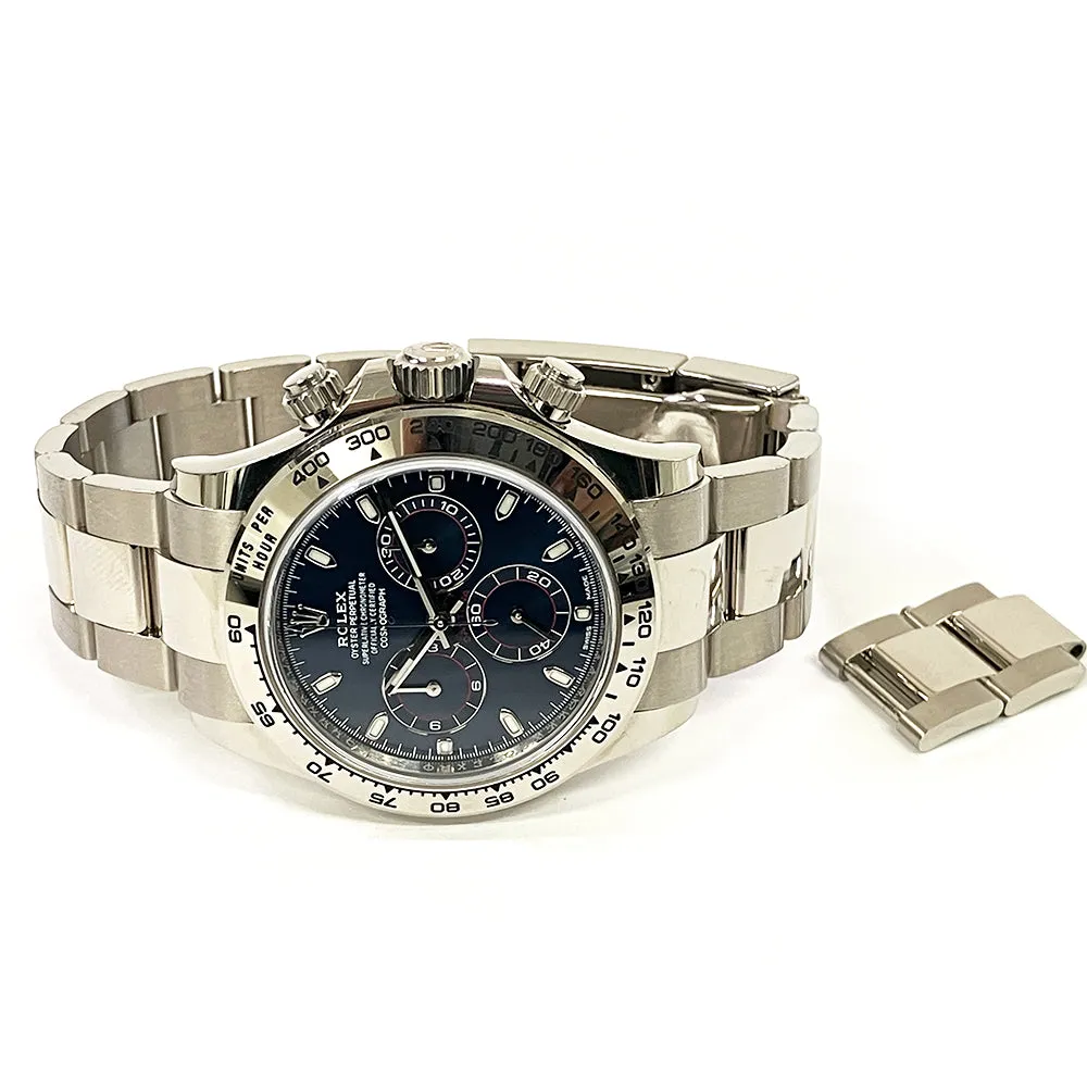 Rolex Oyster Perpetual 116509 Blue Dial Aug 2021