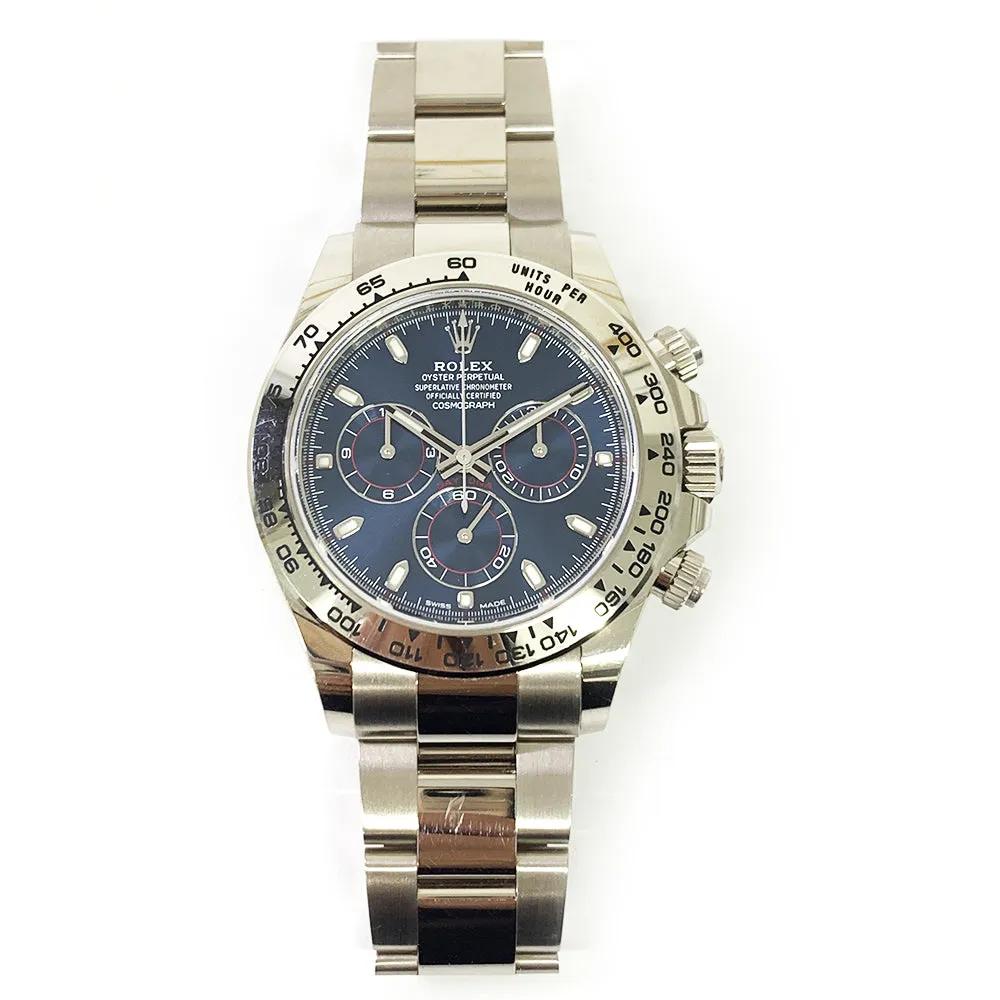Rolex Oyster Perpetual 116509 Blue Dial Aug 2021
