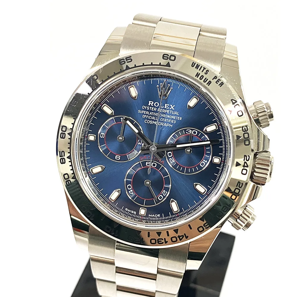 Rolex Oyster Perpetual 116509 Blue Dial Aug 2021
