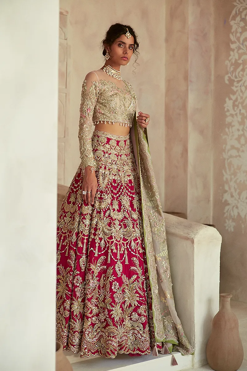ROSEWOOD | Suffuse Aab-e-Zar Luxury Wedding Collection 2020 | Unsttiched Embroidered Embelished Bridal Suits