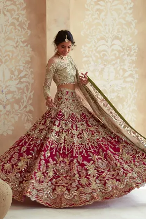 ROSEWOOD | Suffuse Aab-e-Zar Luxury Wedding Collection 2020 | Unsttiched Embroidered Embelished Bridal Suits