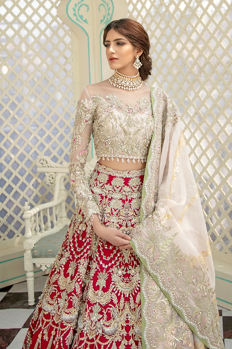 ROSEWOOD | Suffuse Aab-e-Zar Luxury Wedding Collection 2020 | Unsttiched Embroidered Embelished Bridal Suits
