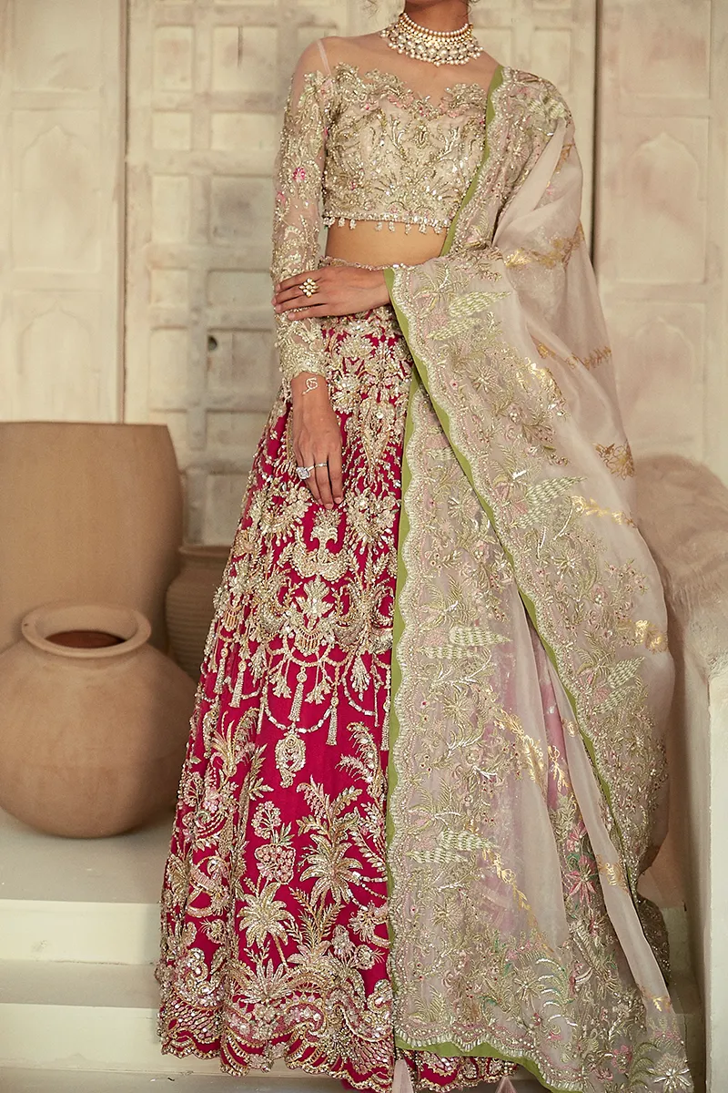 ROSEWOOD | Suffuse Aab-e-Zar Luxury Wedding Collection 2020 | Unsttiched Embroidered Embelished Bridal Suits