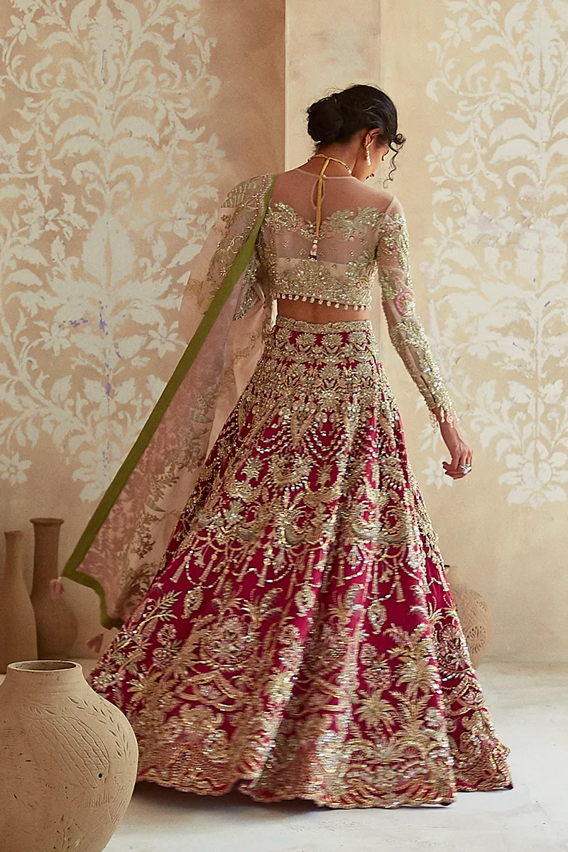 ROSEWOOD | Suffuse Aab-e-Zar Luxury Wedding Collection 2020 | Unsttiched Embroidered Embelished Bridal Suits
