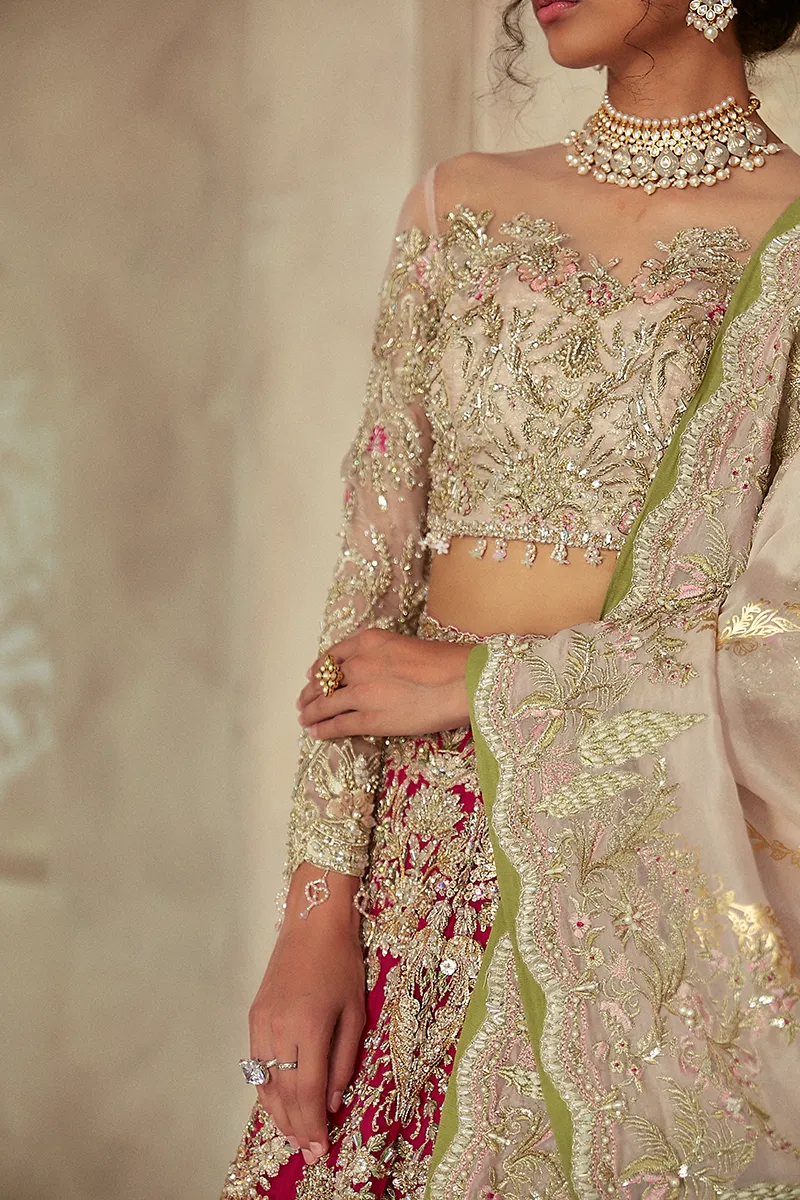 ROSEWOOD | Suffuse Aab-e-Zar Luxury Wedding Collection 2020 | Unsttiched Embroidered Embelished Bridal Suits