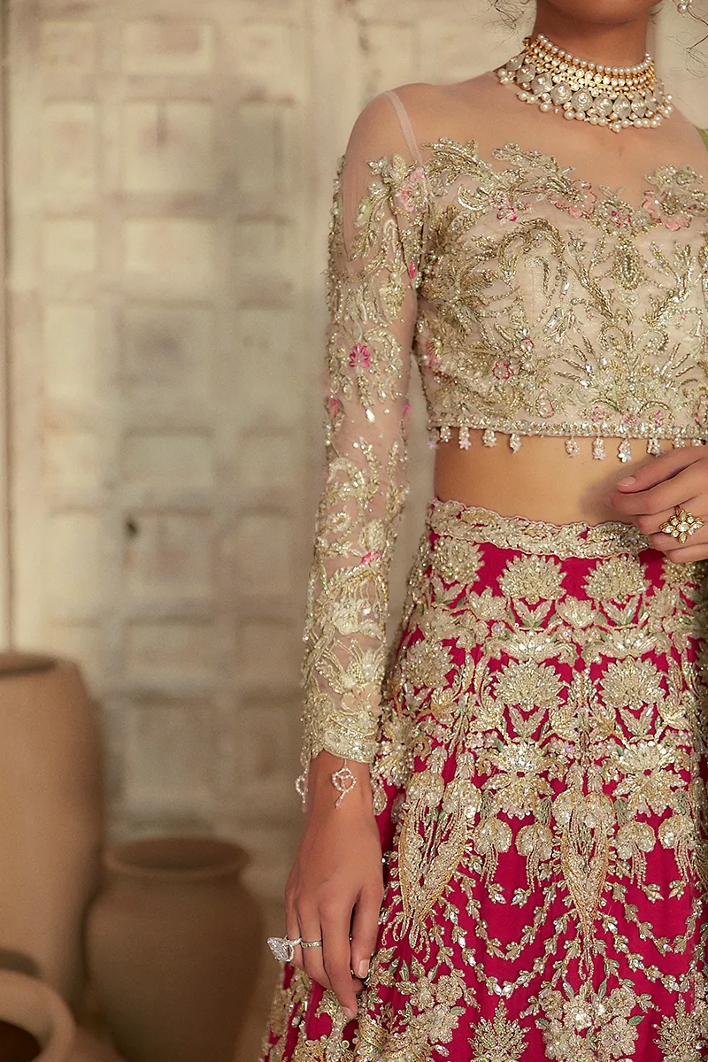 ROSEWOOD | Suffuse Aab-e-Zar Luxury Wedding Collection 2020 | Unsttiched Embroidered Embelished Bridal Suits