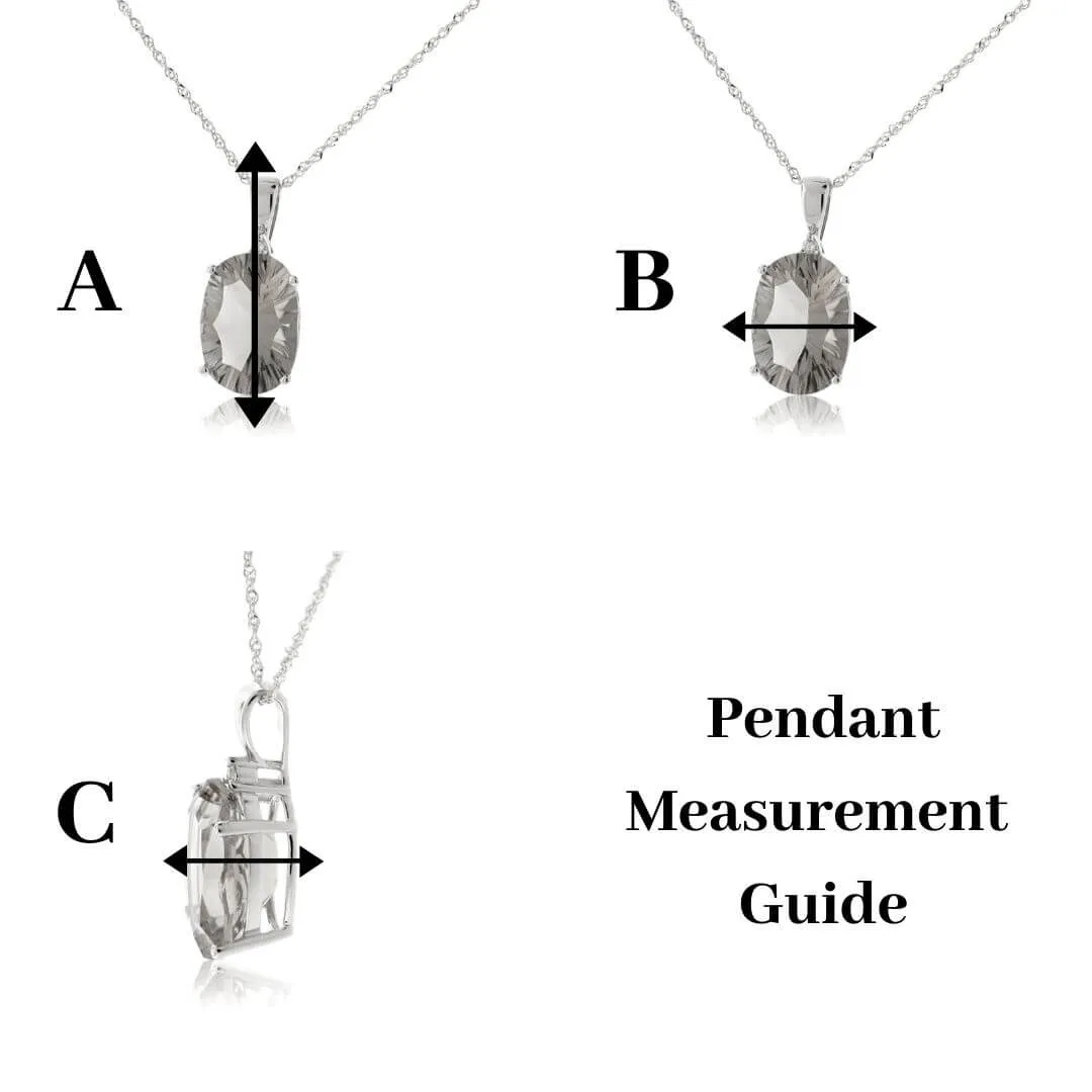 Round-Cut Three Emerald Pendant with Diamond Halo