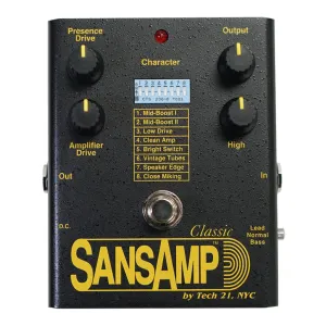 Sansamp Classic Re-Issue Pedal *Limited Edition*