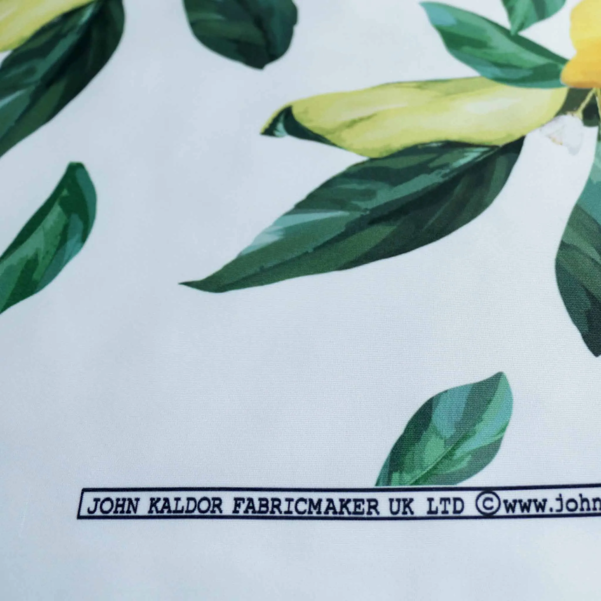 Scuba Fabric - Lemon yellow