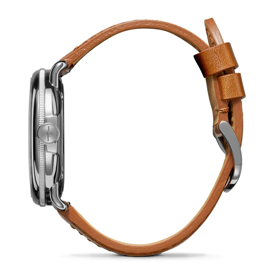 Shinola Canfield C56 43mm SS & Leather