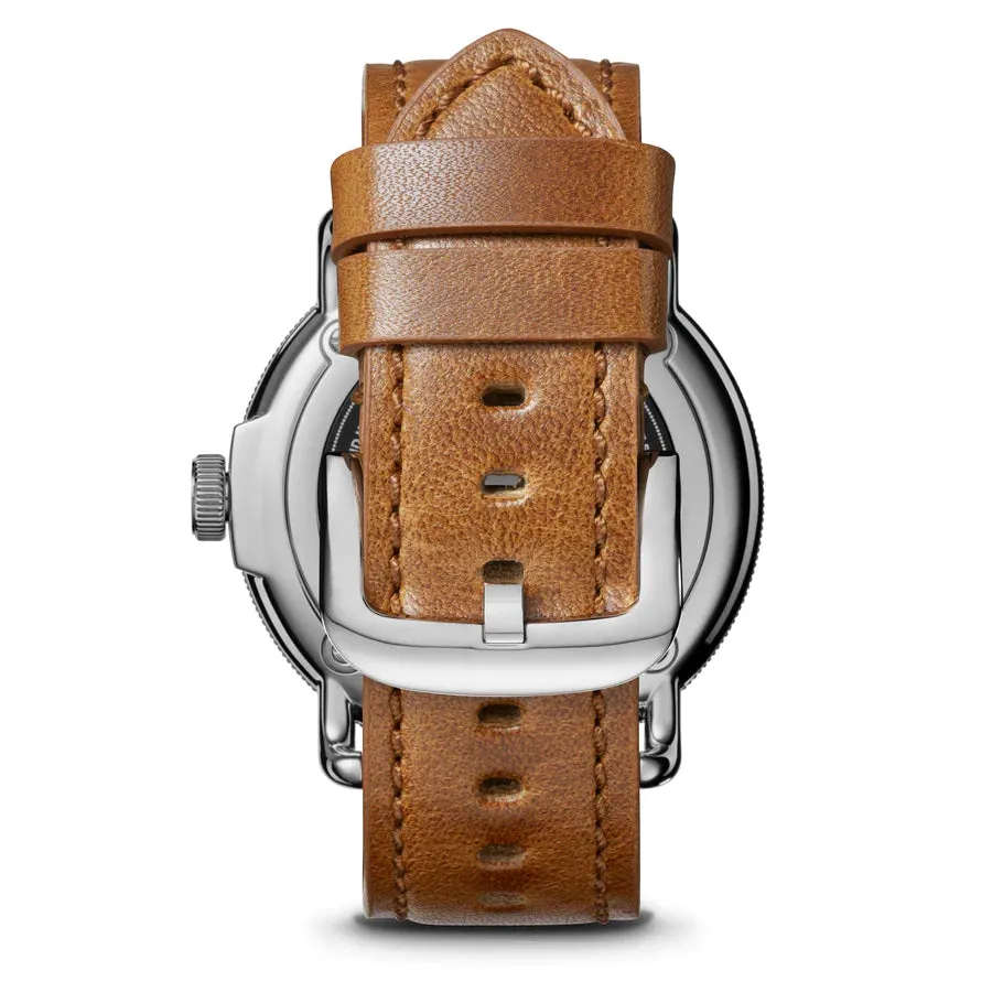 Shinola Canfield C56 43mm SS & Leather
