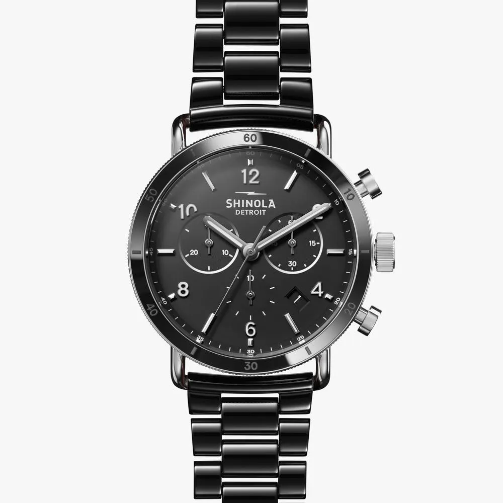 Shinola Canfield Sport 40mm Chronograph Watch S0120224030