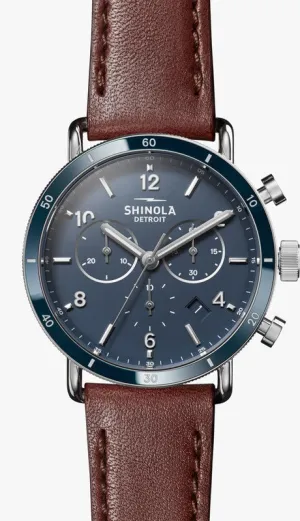 SHINOLA The Canfield Sport Chronograph 40MM S0120089887