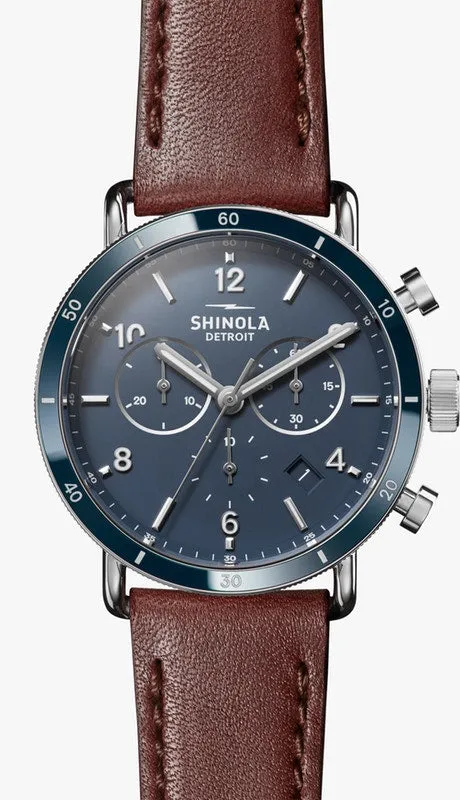 SHINOLA The Canfield Sport Chronograph 40MM S0120089887