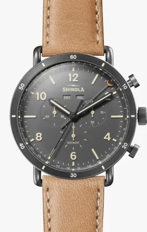 SHINOLA The Canfield Sport Chronograph  45MM S0120089891