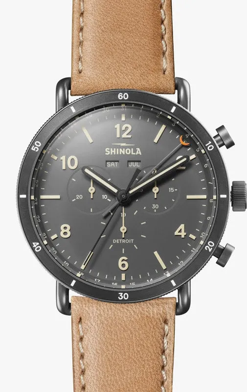 SHINOLA The Canfield Sport Chronograph  45MM S0120089891