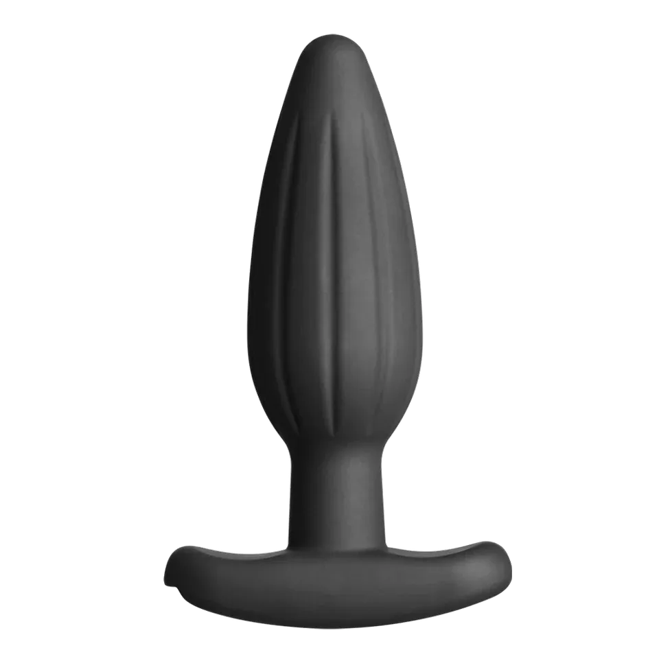 Silicone Noir Rocker Electro Sex Butt Plug - Medium