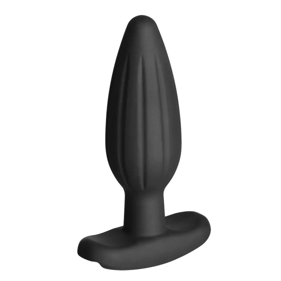 Silicone Noir Rocker Electro Sex Butt Plug - Medium