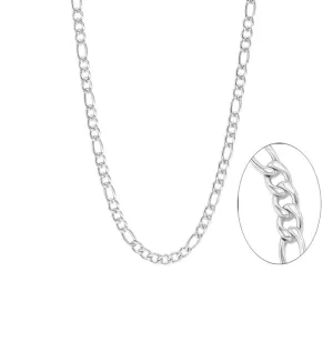 Silver Figaro - 4mm Stainless Steel