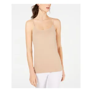 Spaghetti Strap Scoop BEIGE
