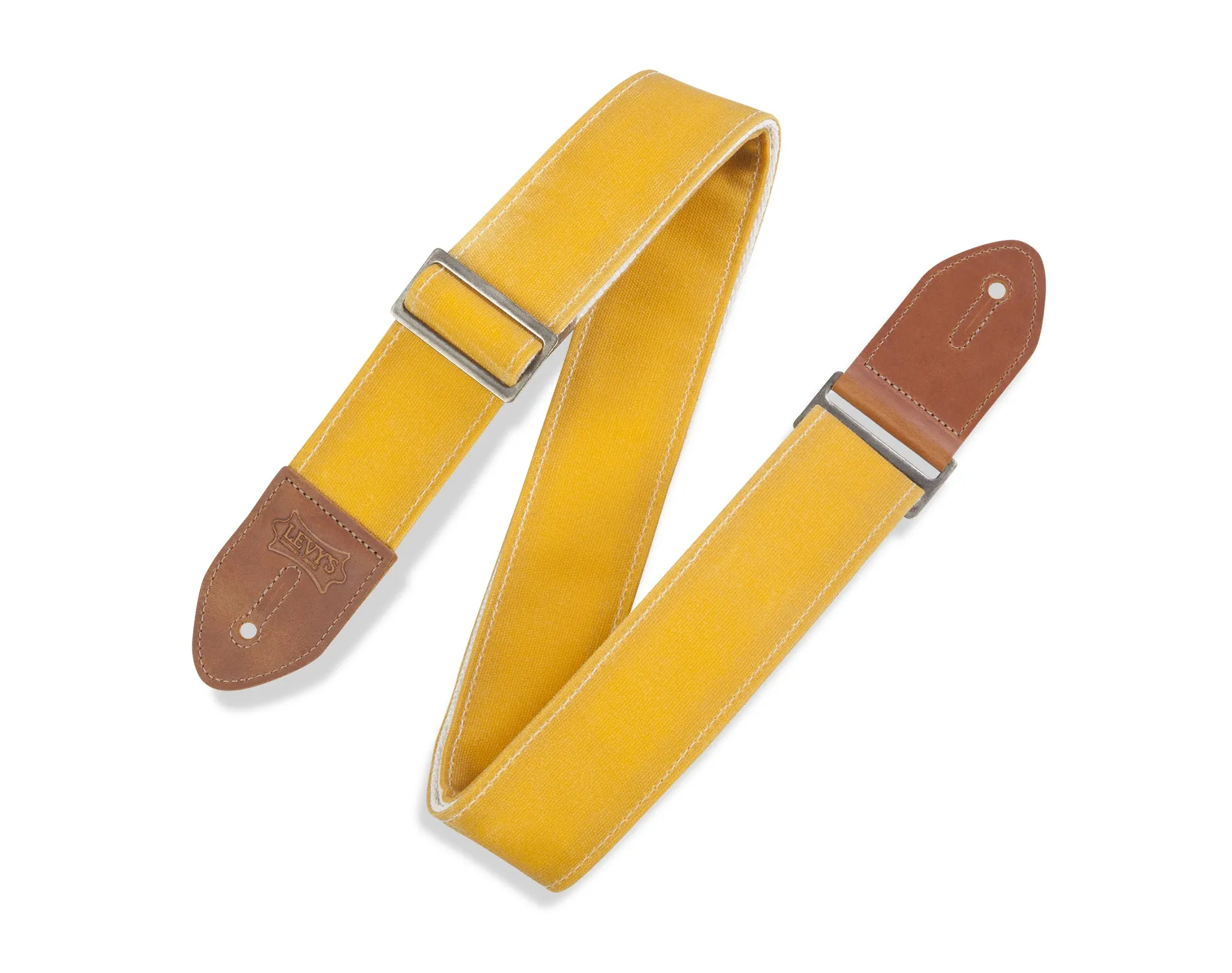 STRAP GUITAR LEVY’S 2" Traveler Waxed Canvas Guitar Strap with Cotton Backing