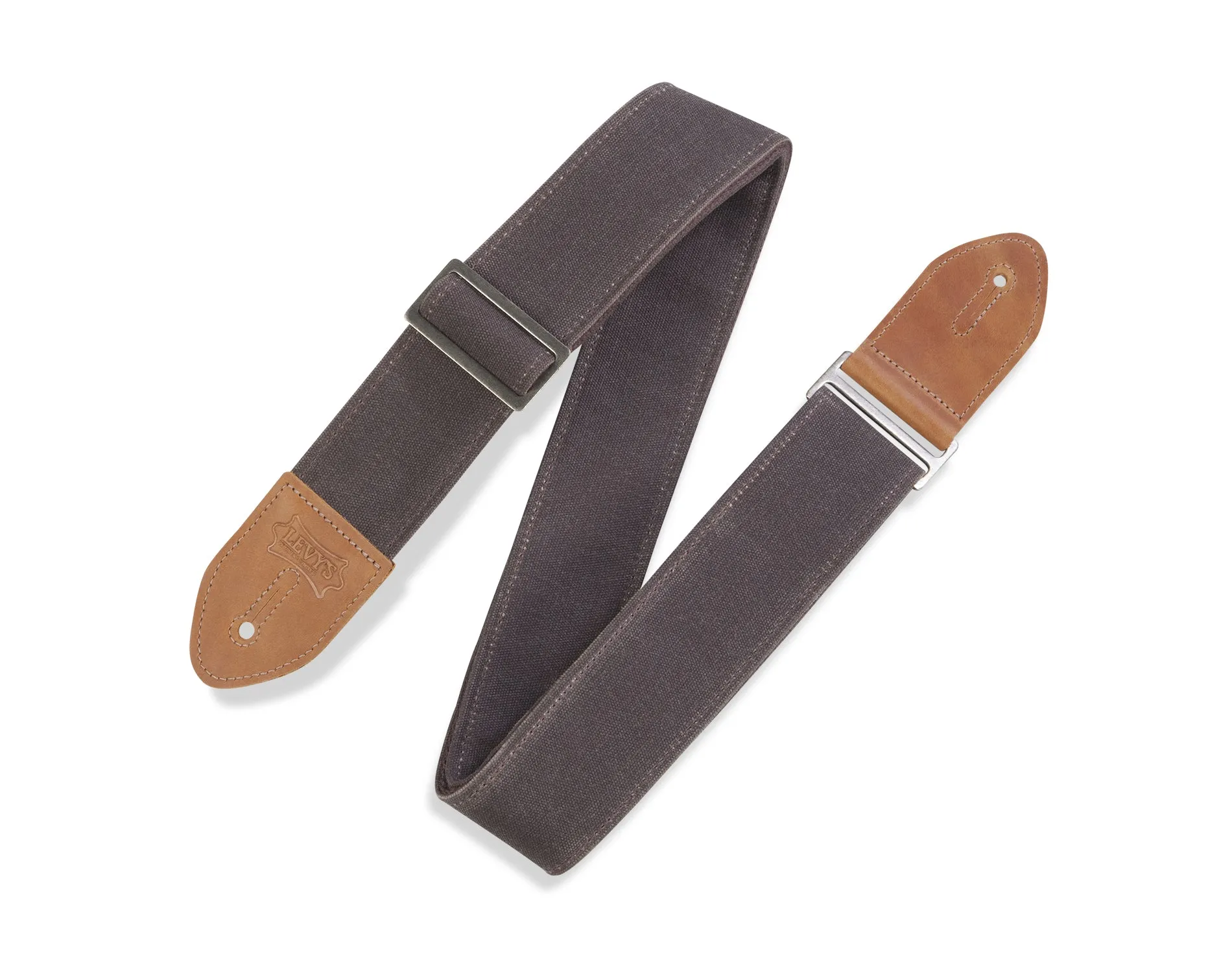 STRAP GUITAR LEVY’S 2" Traveler Waxed Canvas Guitar Strap with Cotton Backing