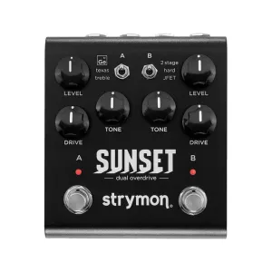 Strymon Sunset Dual Overdrive Pedal, Midnight Edition