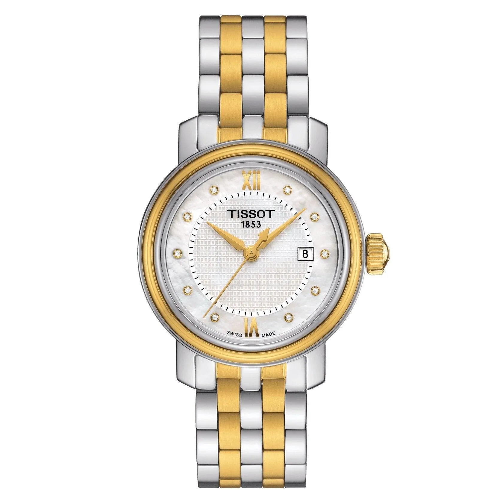 Tissot Bridgeport Lady Quartz Women's Watch T0970102211600