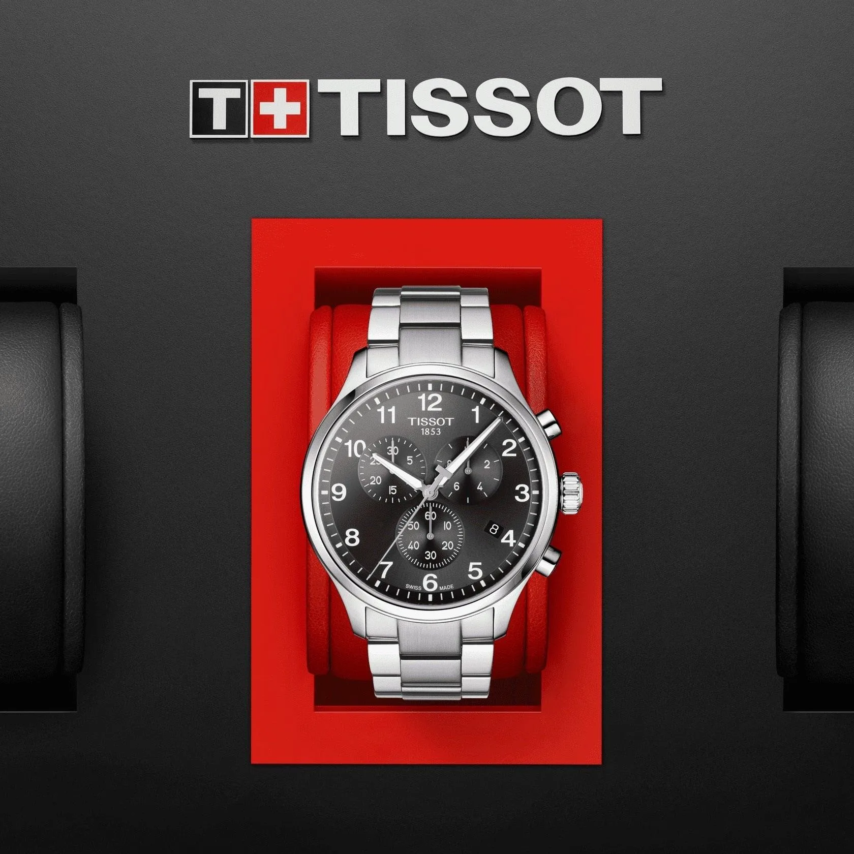 Tissot CHrono XL Classic 45mm Black Quartz Watch T116.617.11.057.01