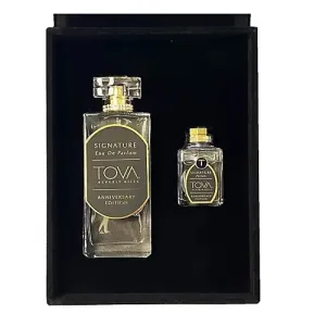 TOVA Beverly Hills Signature Anniversary Collection 2 Piece Set 3.4 oz   0.5 oz Eau De Parfum Spray for Women
