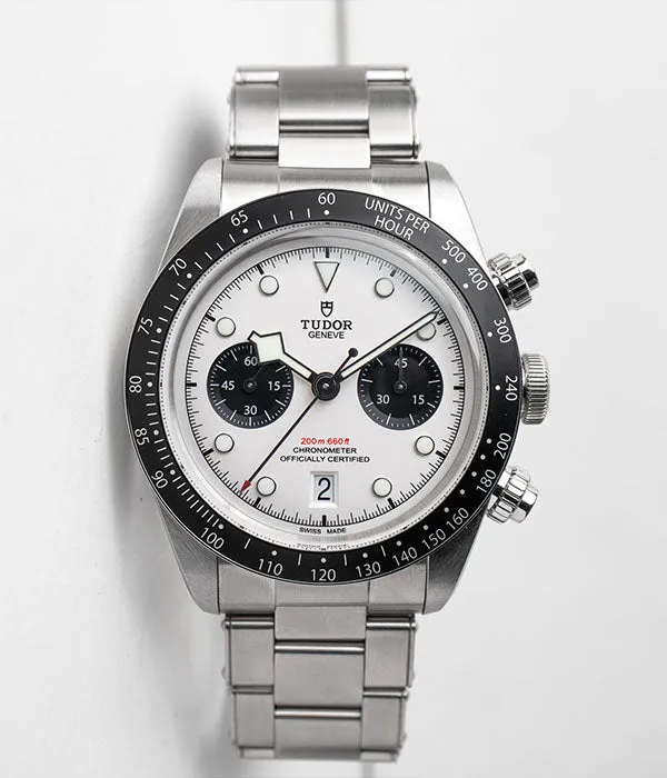 Tudor Black Bay Chrono 79360N White Dial