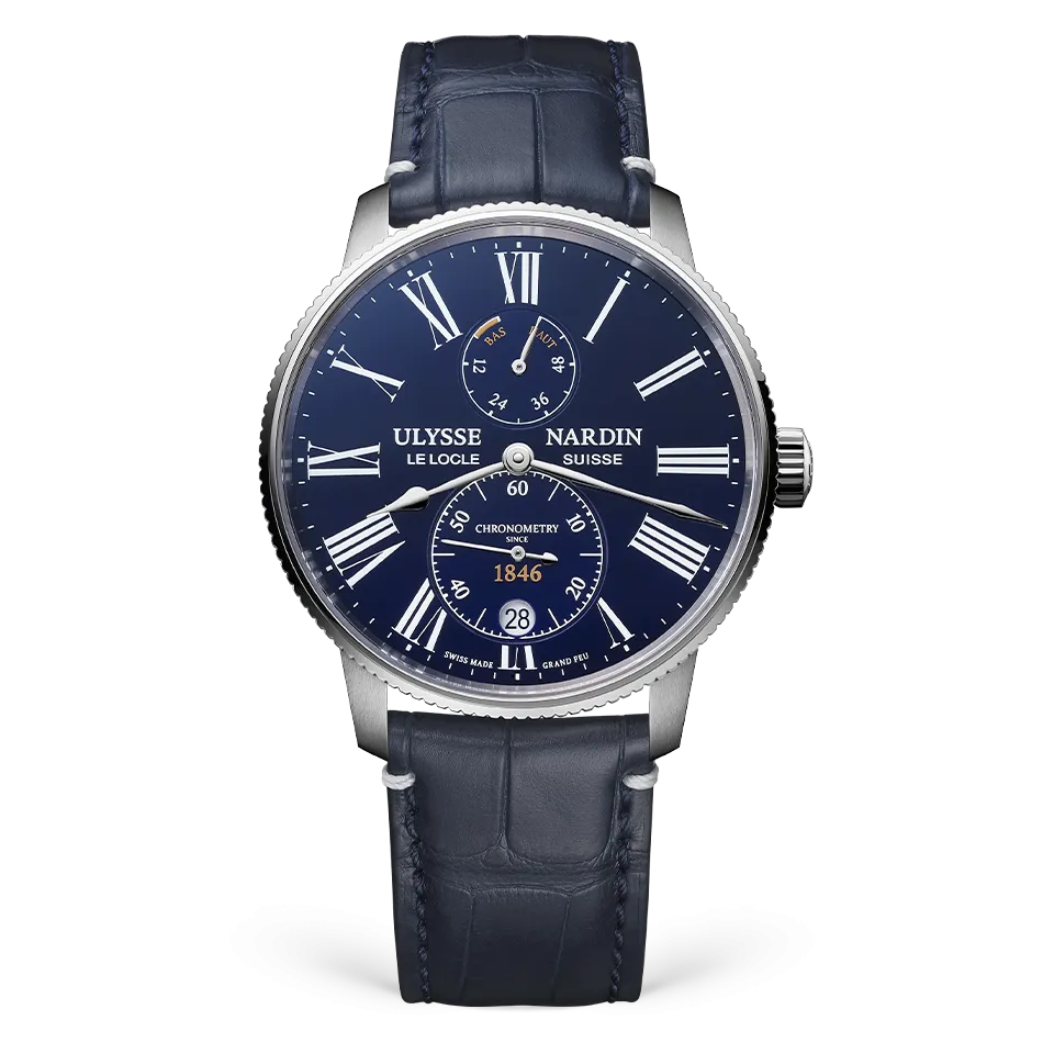 Ulysse Nardin - Marine Torpilleur Blue Enamel 42mm