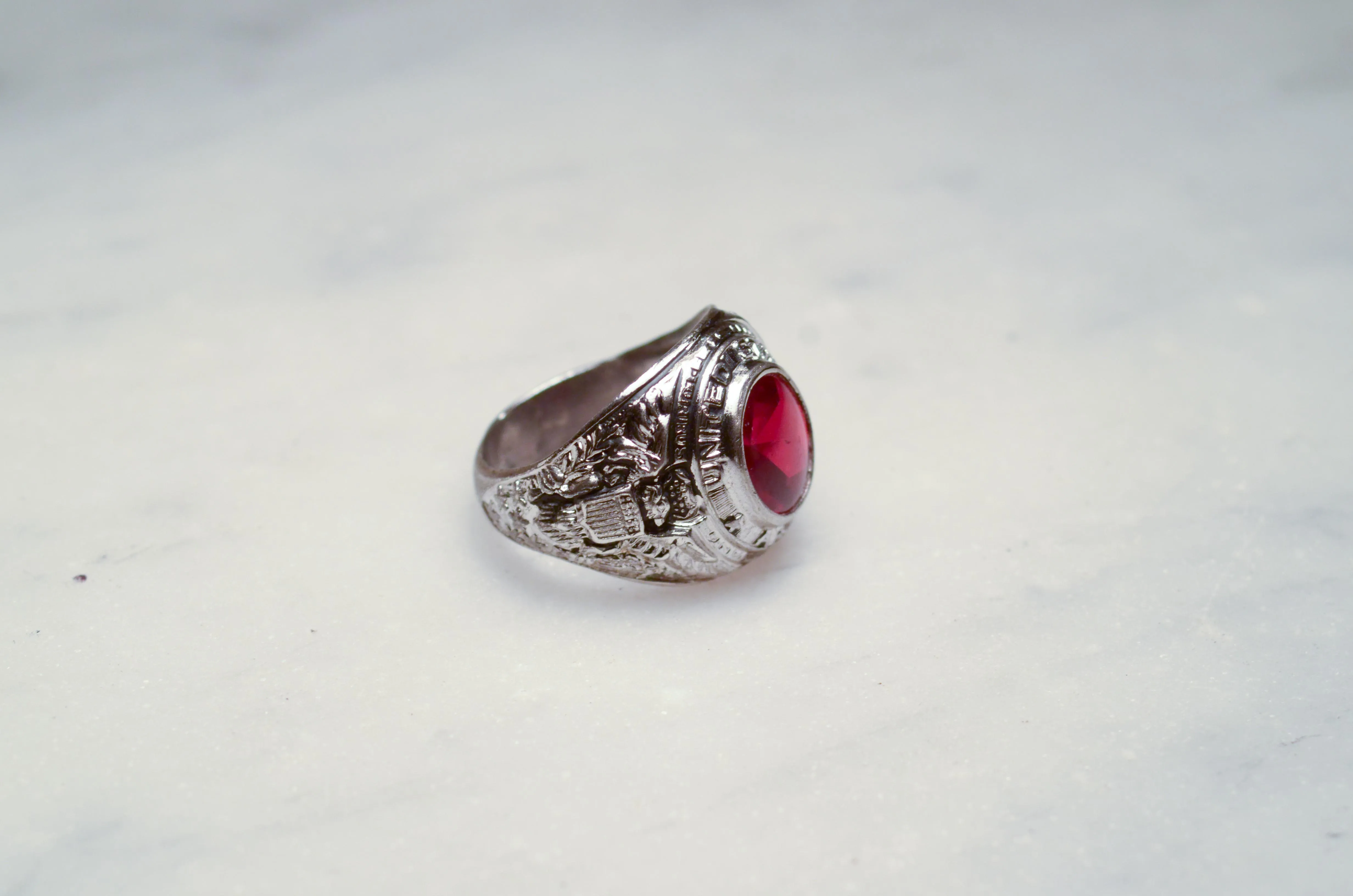 US Army Sterling Silver Signet Ring